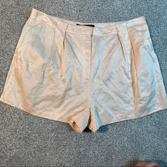 ELIZABETH AND JAMES PEAW RUMPLED STEVIE SHORT Size 10 - Picture 4 of 14